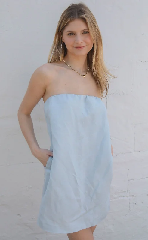 too sweet dress - blue