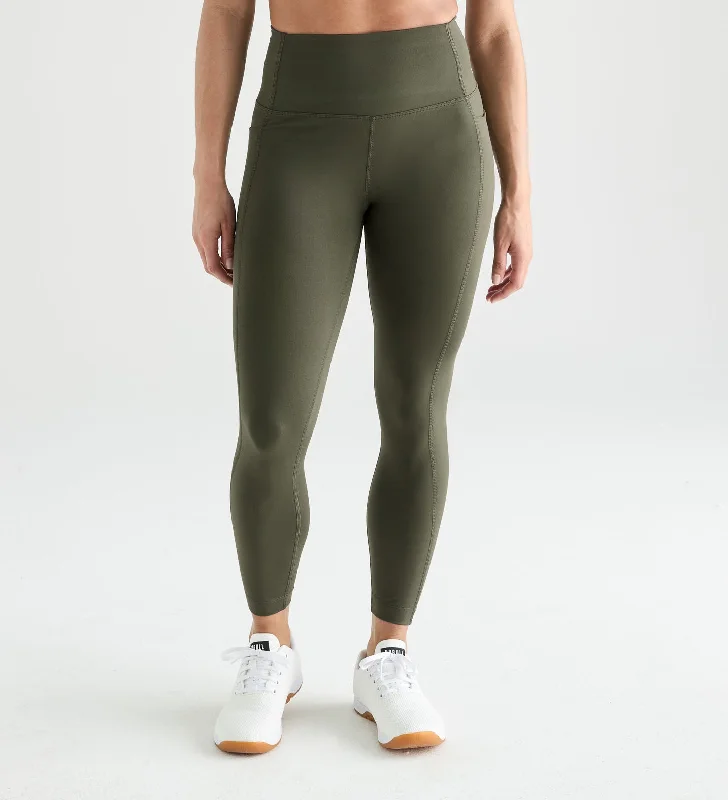 Women's High-Rise Matte Pocket Tight 25"