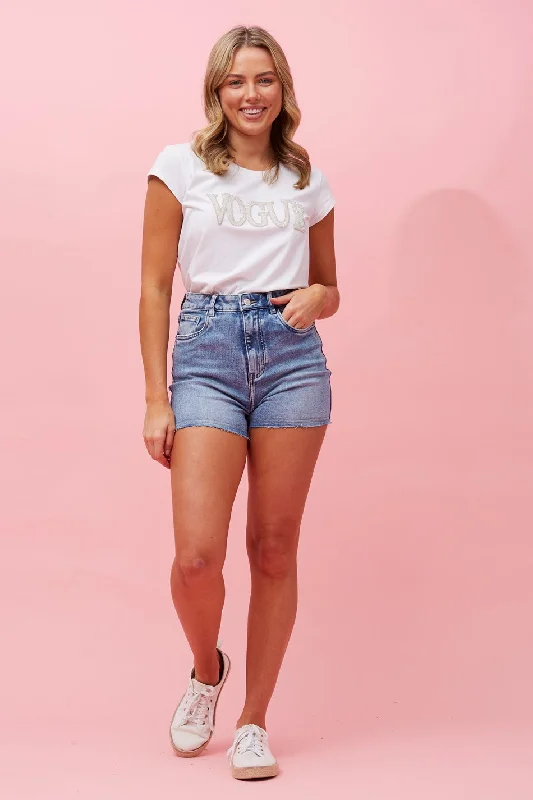 LOGAN DENIM SHORTS