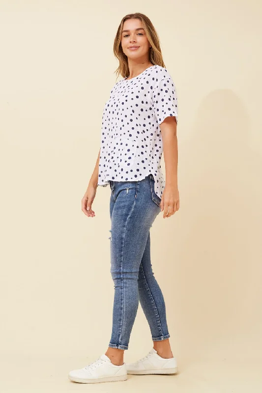 ALONDRA POLKA DOT TOP