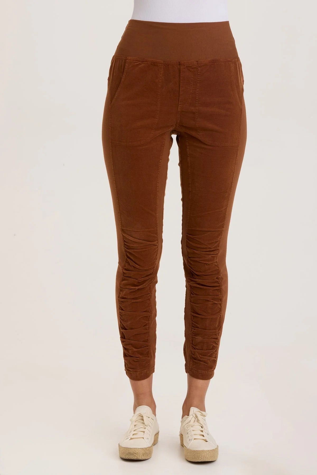 Cord Penny Legging - Russet Pigment