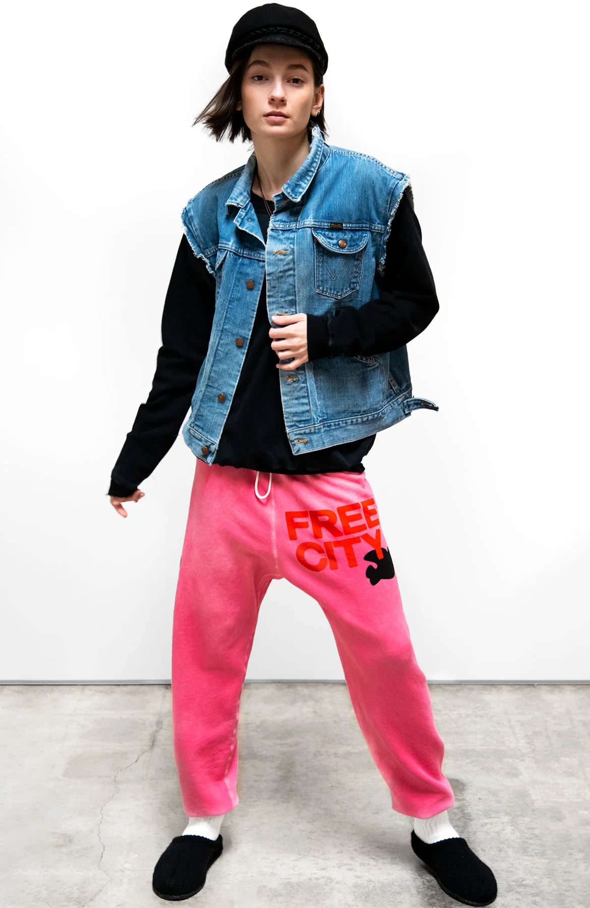 LetsGo OG Super Vintage Sweatpant - Pink Plant