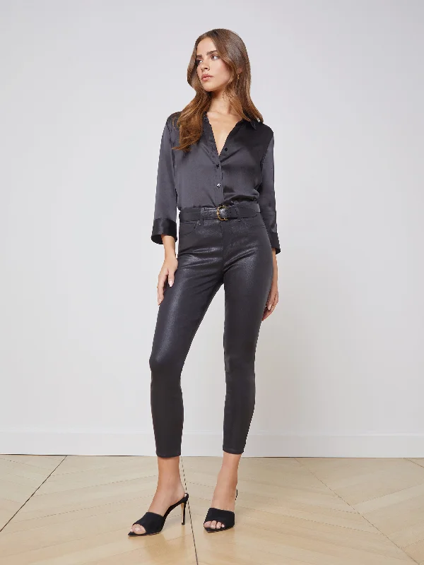 Margot Coated Skinny Jean