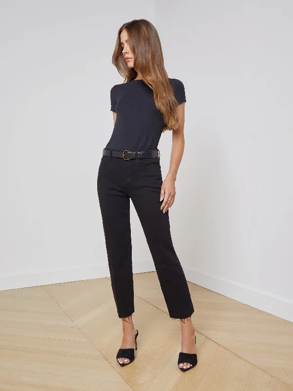 Sada Slim-Leg Cropped Jean