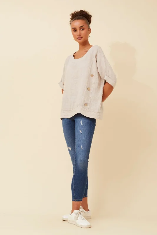 SIEN LINEN TOP