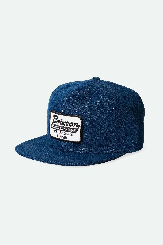 Township Netplus Snapback - Denim Rinse